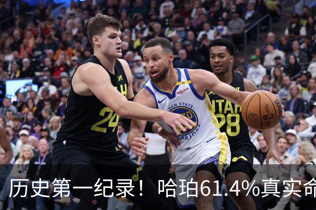 历史第一纪录！哈珀61.4%真实命中率高居新秀季后赛榜首